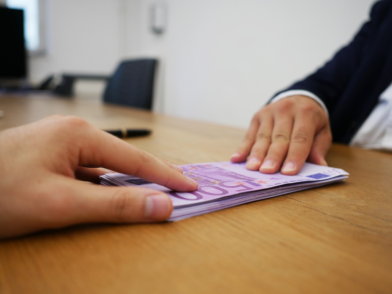 Immagine di un bonifico con importo per invalidità civile di gennaio.