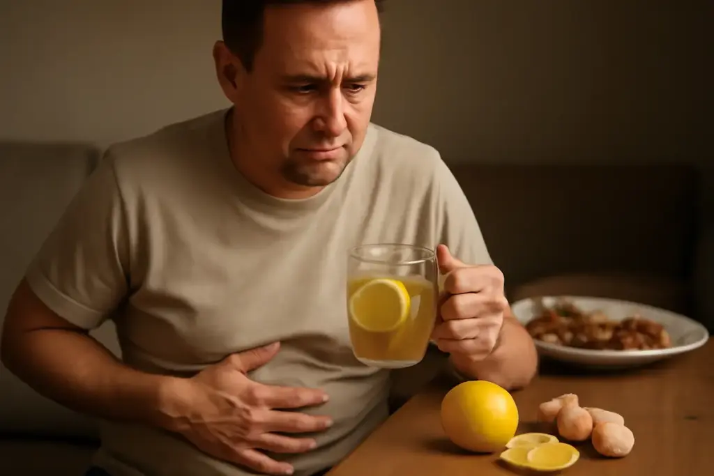 Infuso di zenzero e limone per digestione lenta: risultati tangibili dopo i pasti abbondanti