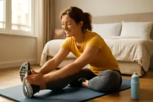 Stretching mattutino per il fitness quotidiano: la routine che previene gli infortuni senza fatica