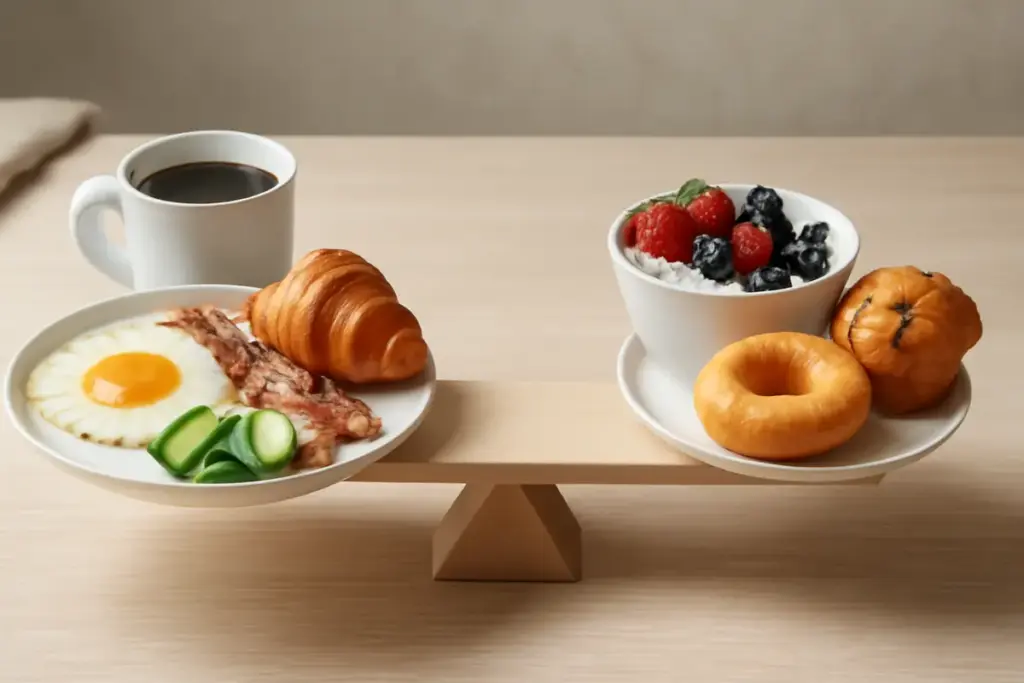 Colazione salata o dolce: quale opzione sostiene meglio l’energia durante la mattinata