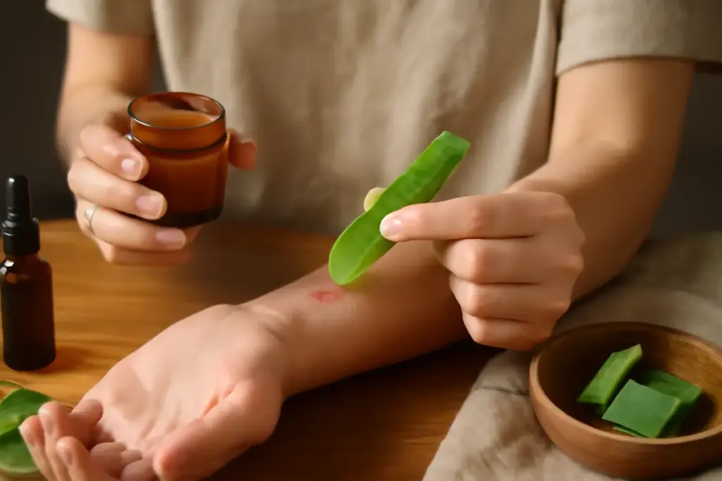 Come curare piccoli tagli e abrasioni in modo naturale? Metodo sicuro che sostiene la guarigione della pelle
