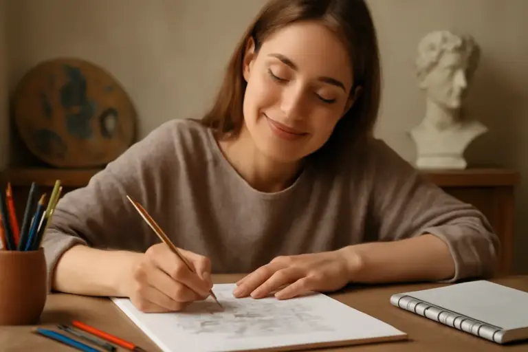 Quali attività artistiche aiutano la mente? Svelato il motivo perché disegnare rilassa davvero
