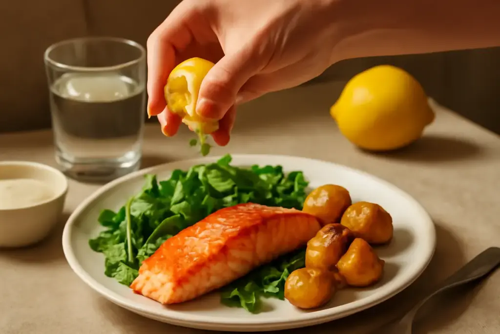 Spruzzare limone sui cibi aumenta i benefici? Il piccolo gesto che migliora assorbimento e gusto