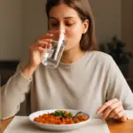 Quanta acqua dovresti bere durante i pasti? Il consiglio pratico che migliora la digestione
