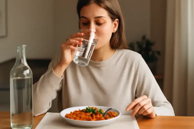 Quanta acqua dovresti bere durante i pasti? Il consiglio pratico che migliora la digestione